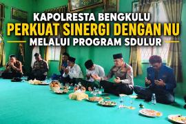 Kapolresta Bengkulu Perkuat Sinergi dengan NU Melalui Program SDULUR