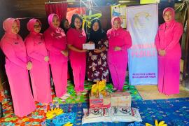 Ketua Bhayangkari Cabang Kaur Kunjungi Korban Kekerasan Seksual Anak, Beri Dukungan Moral dan Motivasi