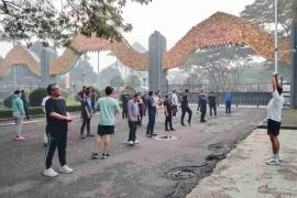 Pererat Kebersamaan, Manajemen BRI Region 6 Gelar Jogging Bersama di Kawasan TMII