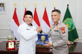 Kapolda Bengkulu Silaturahmi ke Walikota Bengkulu, Perkuat Sinergi Jaga Kamtibmas Kota